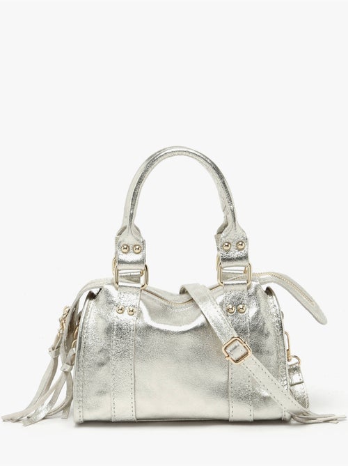 Sac bandoulière nine cuir milano cuir de vachette - Kiabi