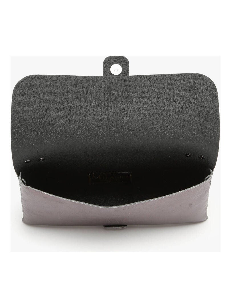 Sac à Main Milly En Cuir Gris Grande Taille - Bandoulière Chaîne GunMetal Ajustable - Occasion