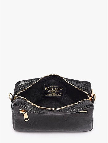 Sac bandoulière nine cuir milano cuir de vachette