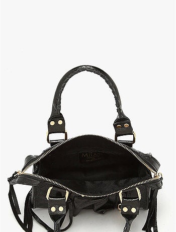 Sac bandoulière nine cuir milano cuir de vachette
