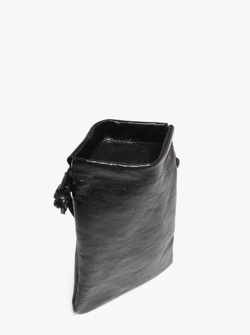 Sac bandoulière nine cuir milano cuir de vachette - Kiabi