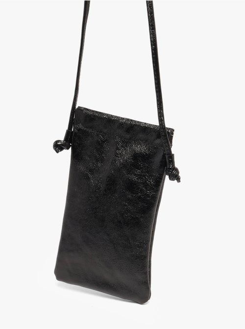 Sac bandoulière nine cuir milano cuir de vachette - Kiabi