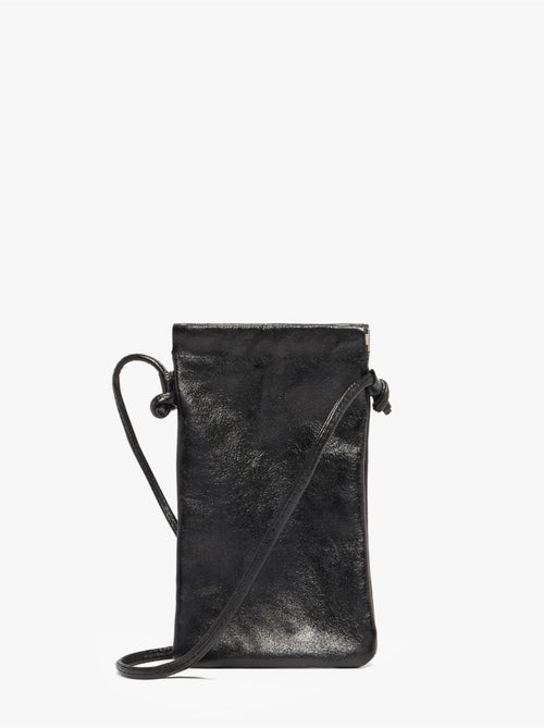 Sac bandoulière nine cuir milano cuir de vachette - Kiabi