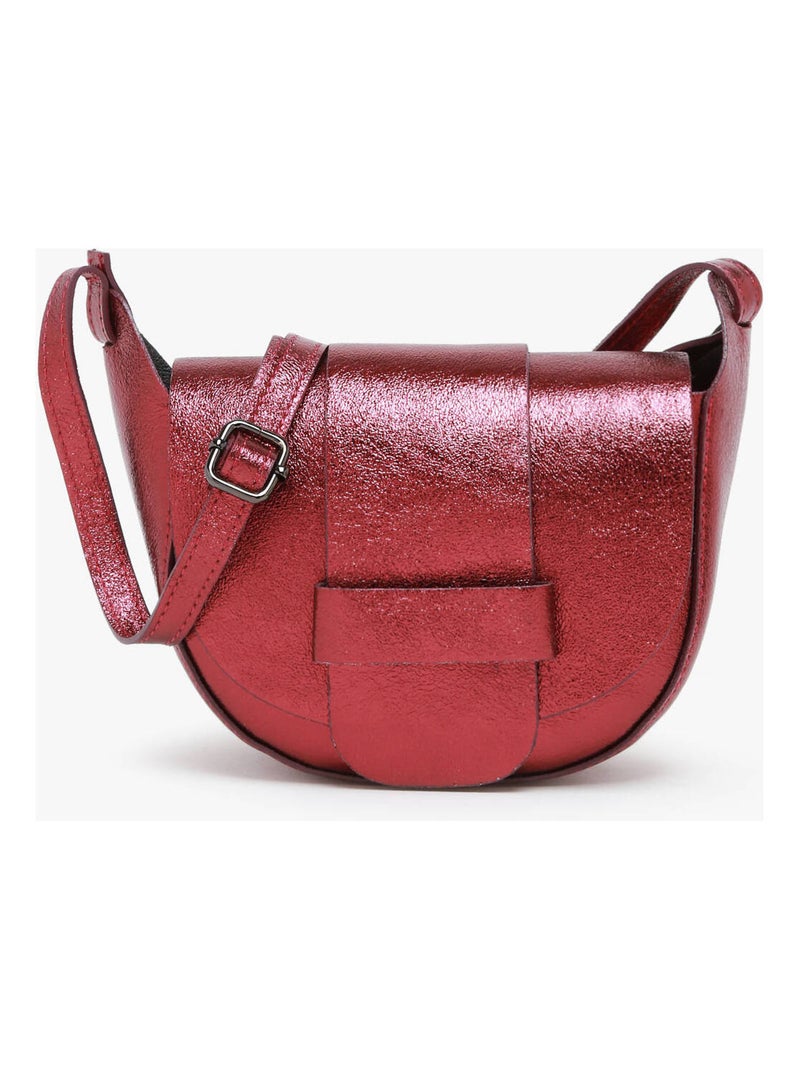 Sac En Cuir De Vachette Rouge GEORGES RECH Modèle Beaurepaire - Neuf Avec Étiquettes