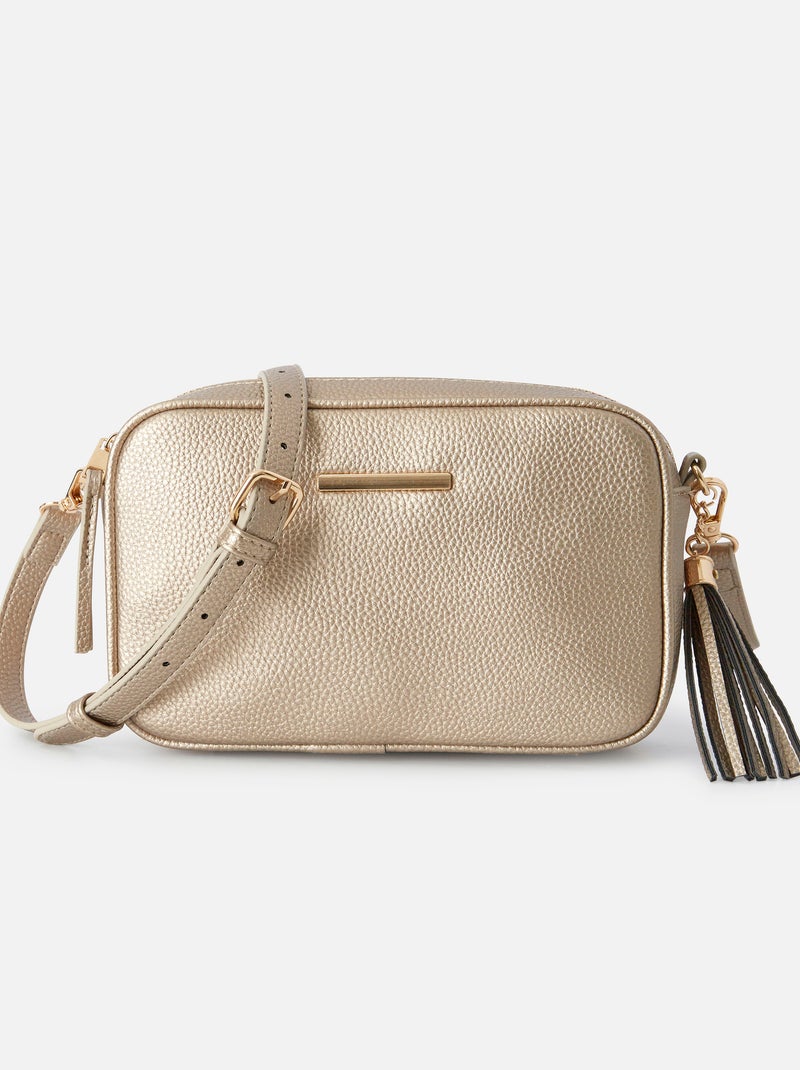 Sac bandoulière ou pochette - Damart Doré/or - Kiabi