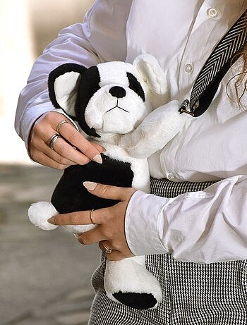 Sac bandoulière peluche