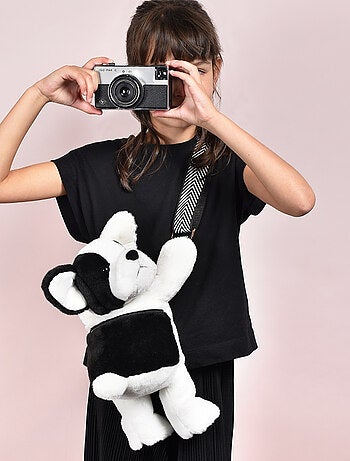 Sac bandoulière peluche