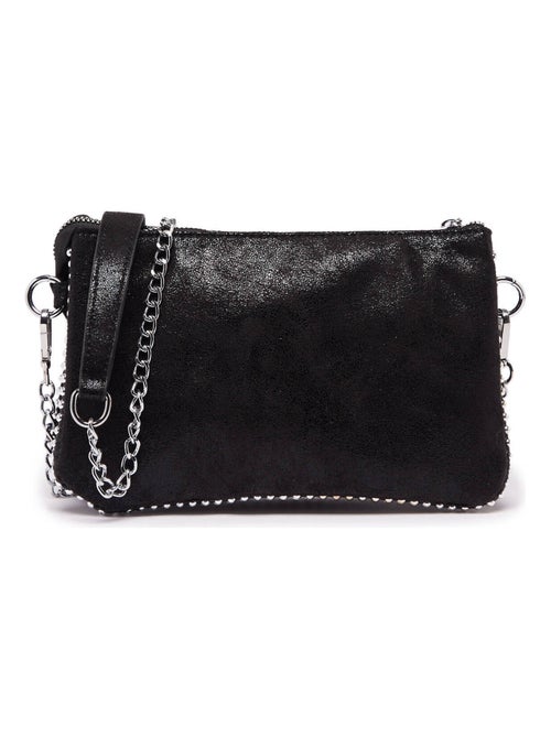 Sac Bandoulière Perle Miniprix Toile Enduite - Kiabi