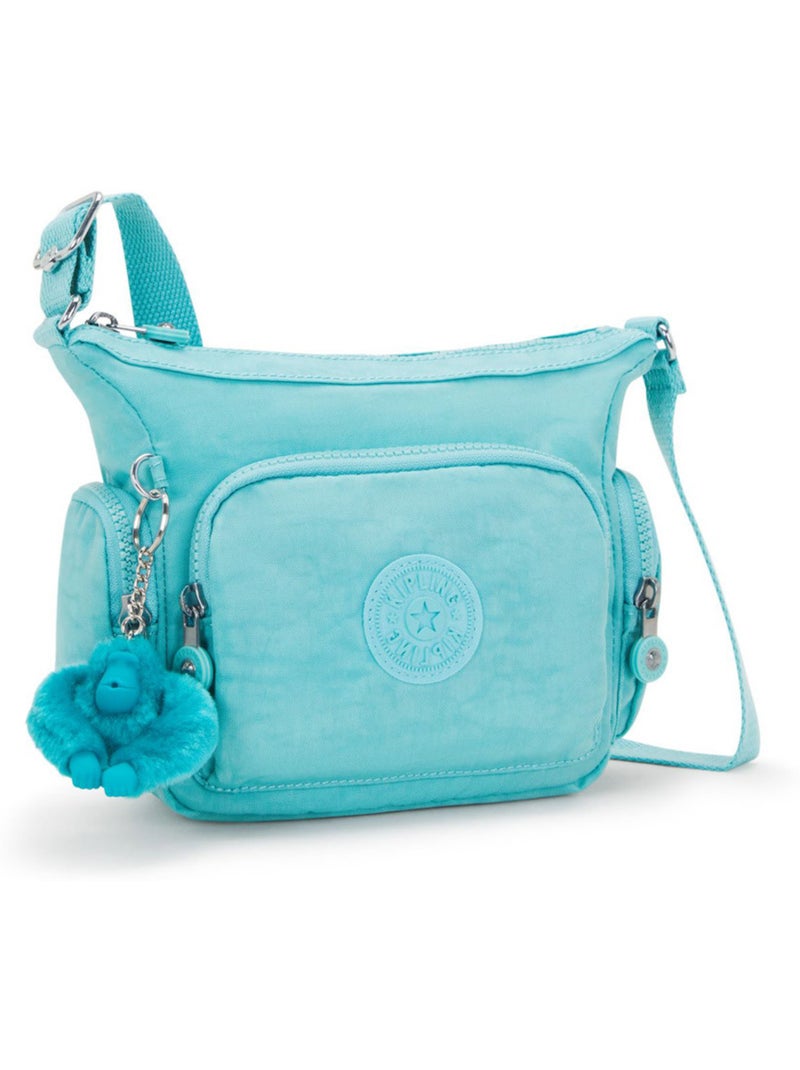 Sac bandoulière – petit gabbie mini – kipling Vert clair - Kiabi