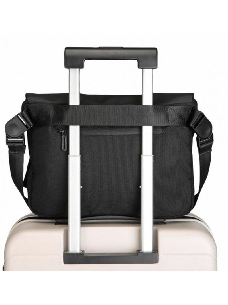 Sac bandoulière polyester résistant à l'eau sangle réglable - kono Noir - Kiabi