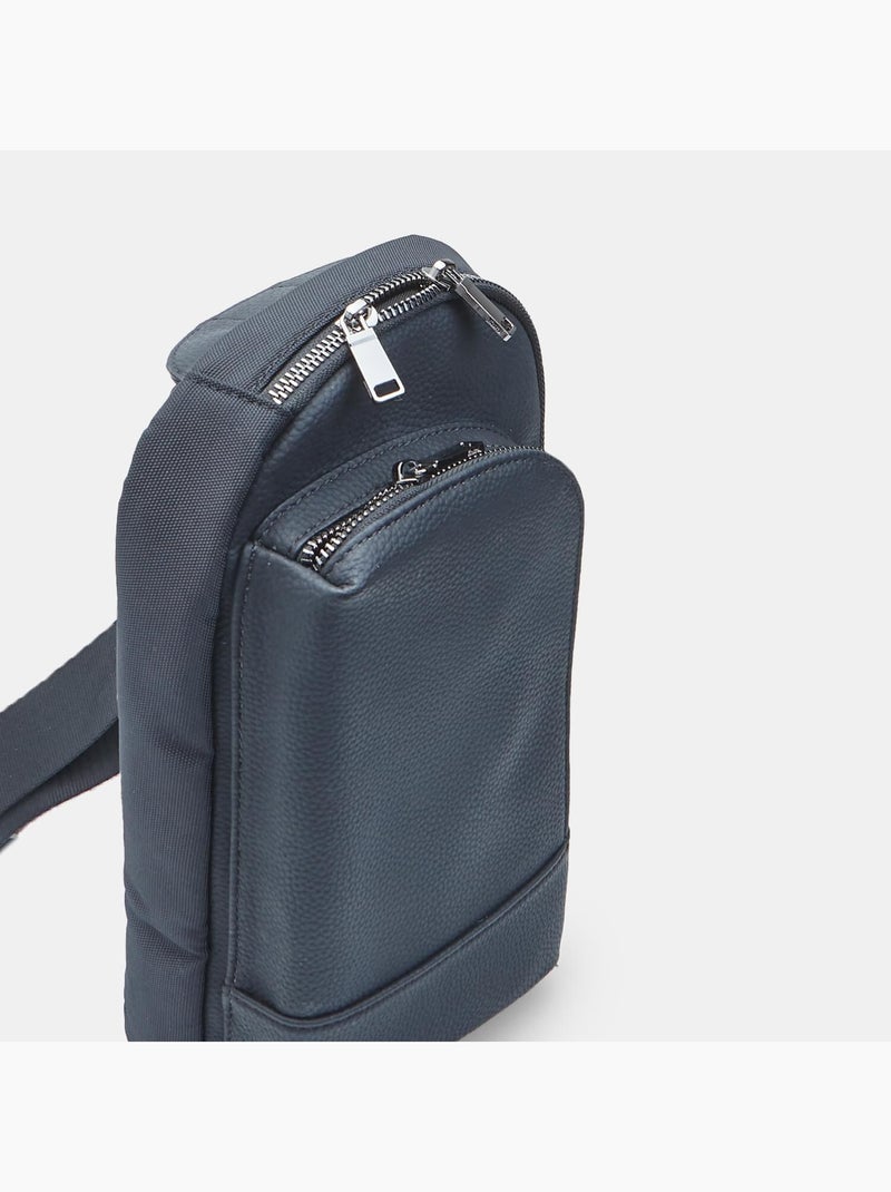 Sac bandoulière pour hommes Bata Noir - Kiabi