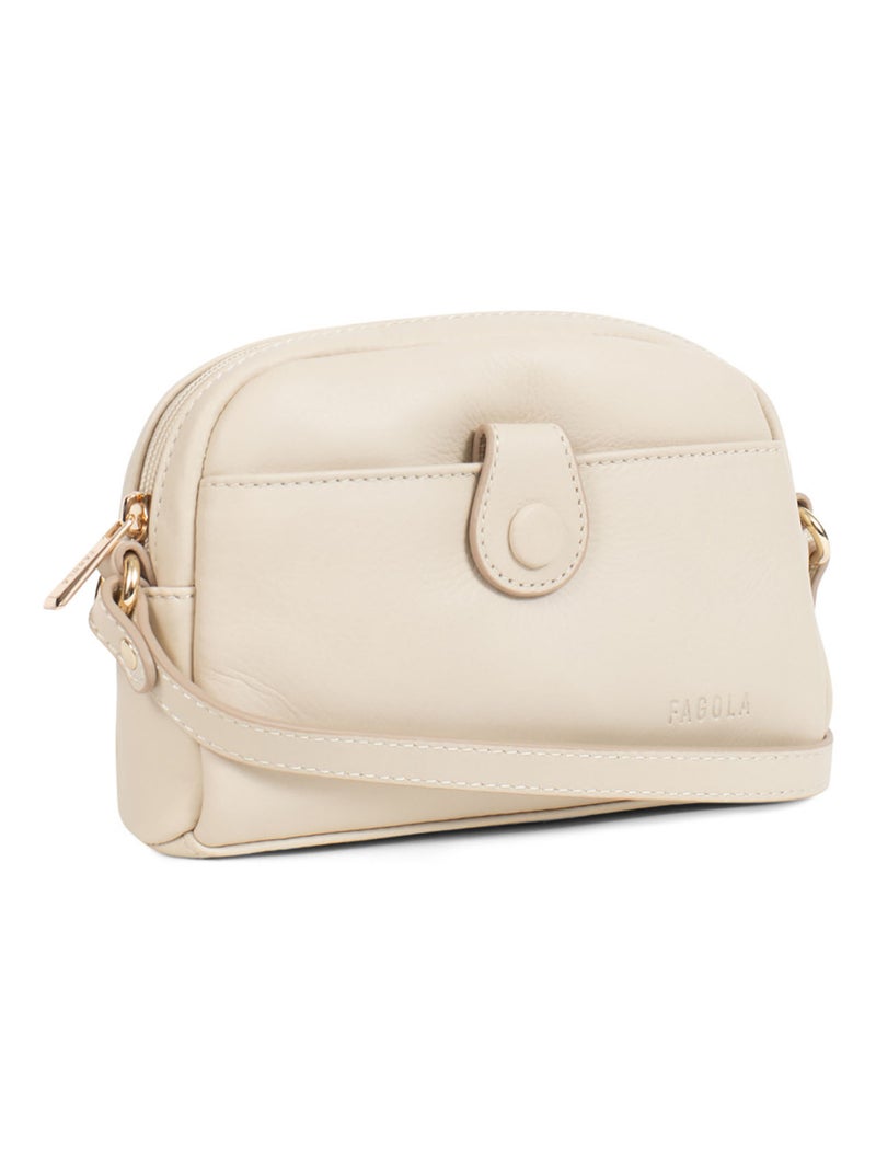Sac bandoulière  preta | fagola Beige clair - Kiabi