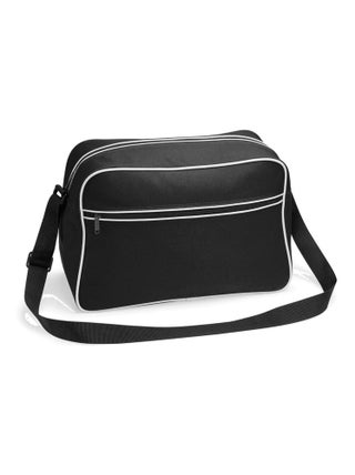Sac bandoulière Rétro Noir