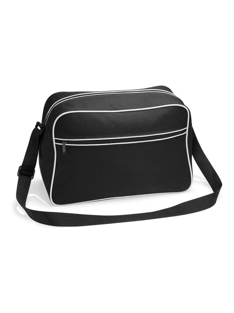 Sac bandoulière Rétro Noir Noir - Kiabi