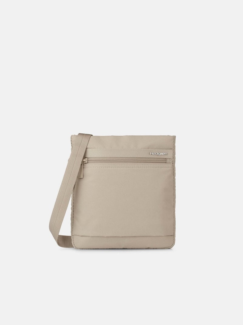 Sac Bandoulière RFID LEONCE - HEDGREN Beige - Kiabi