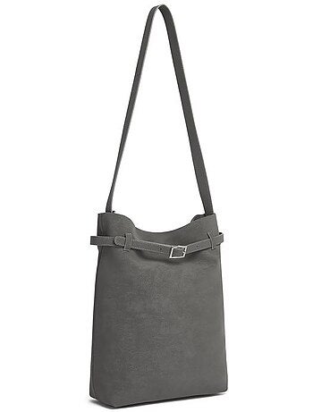 Sac bandoulière rigide waterproof multiples poches 28x12x39 cm - miss lulu