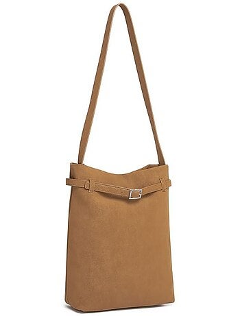 Sac bandoulière rigide waterproof multiples poches 28x12x39 cm - miss lulu