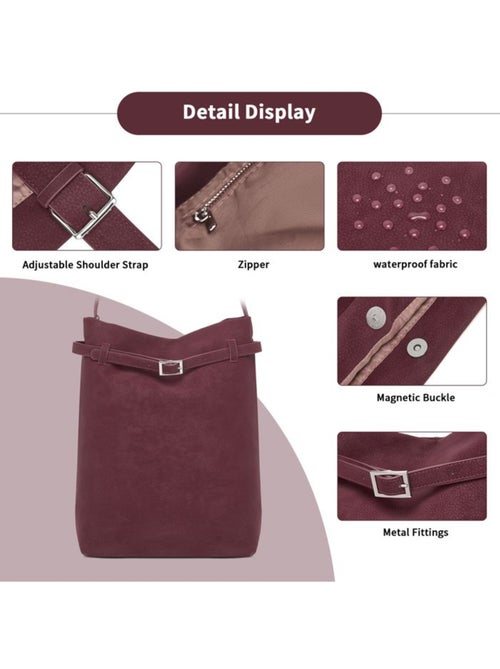 Sac bandoulière rigide waterproof multiples poches 28x12x39 cm - miss lulu - Kiabi Sac bandoulière rigide waterproof multiples poches 28x12x39 cm - miss lulu - Kiabi