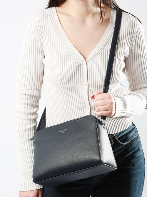 Sac Bandoulière Sable Miniprix Toile Enduite - Kiabi