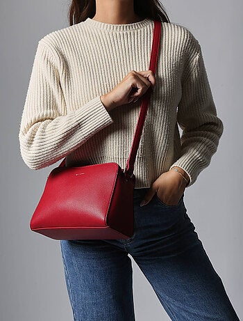 Sac Bandoulière Sable Miniprix Toile Enduite