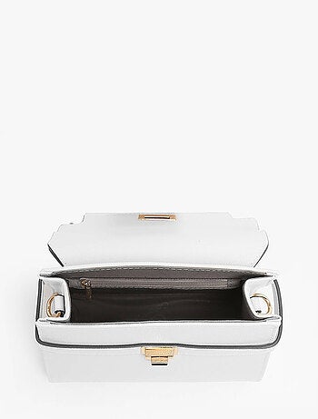 Sac Bandoulière Saffiano Miniprix Toile Enduite