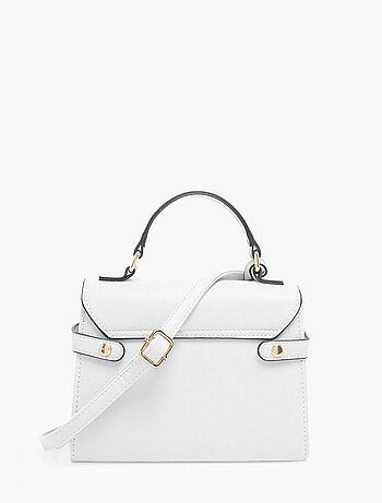 Sac Bandoulière Saffiano Miniprix Toile Enduite