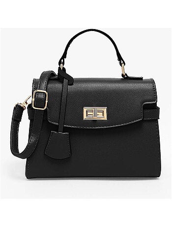 Sac Bandoulière Saffiano Miniprix Toile Enduite