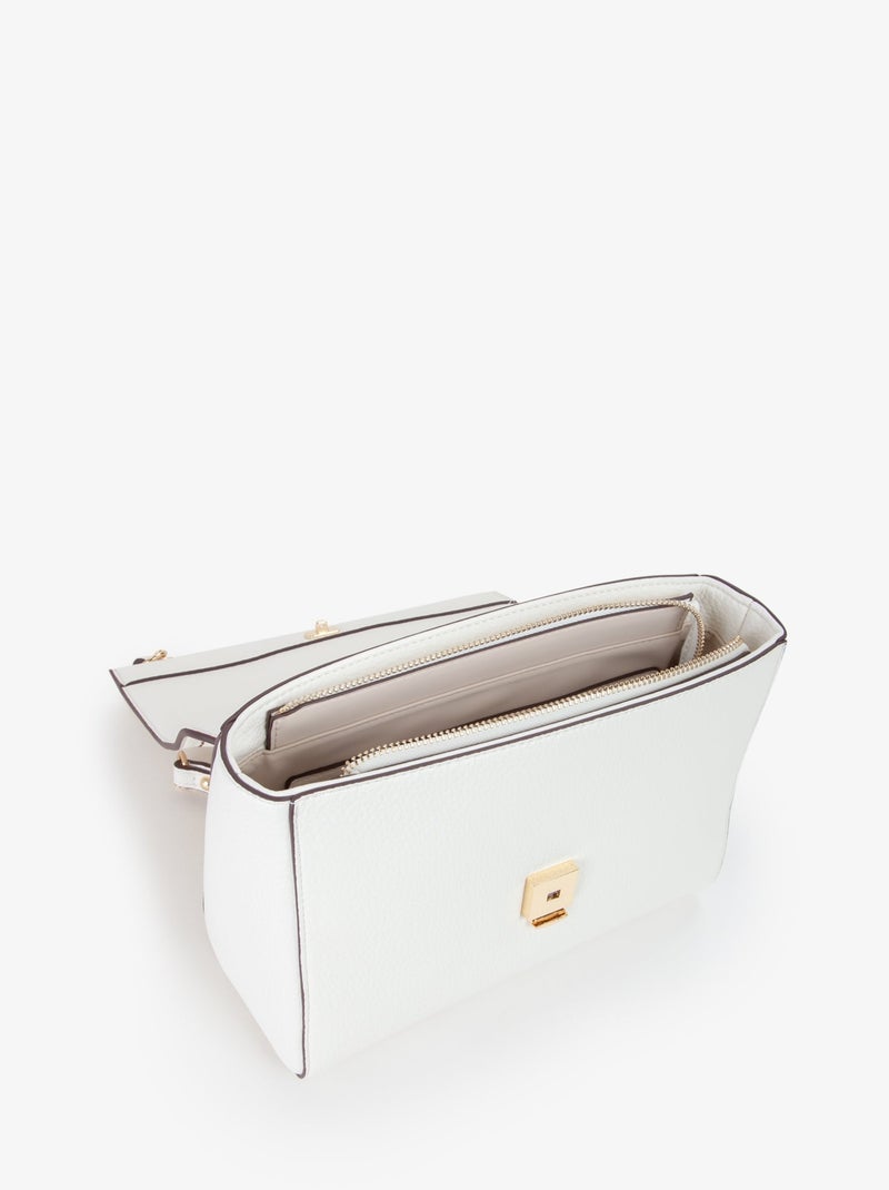 Sac Bandoulière Samantha Valentino  Bianco Blanc - Kiabi