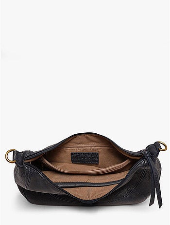 Sac bandoulière sangle mandoline toile enduite