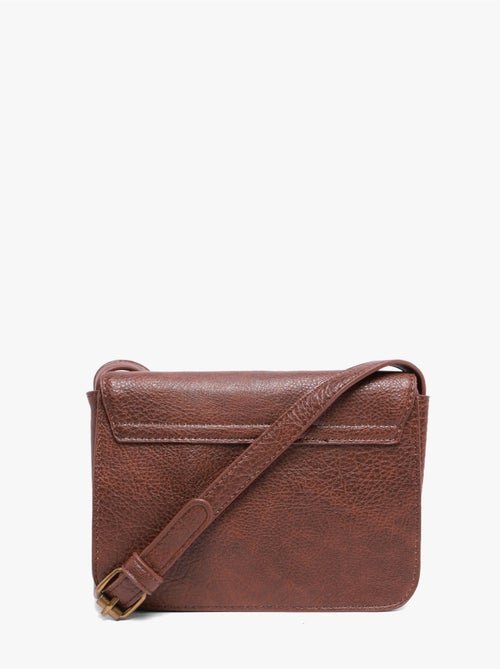 Sac bandoulière sangle mandoline toile enduite - Kiabi Sac bandoulière sangle mandoline toile enduite - Kiabi