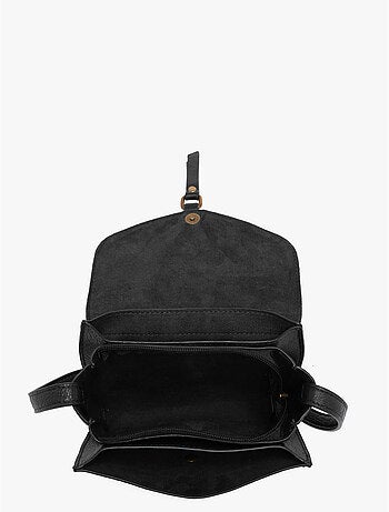 Sac bandoulière sangle mandoline toile enduite