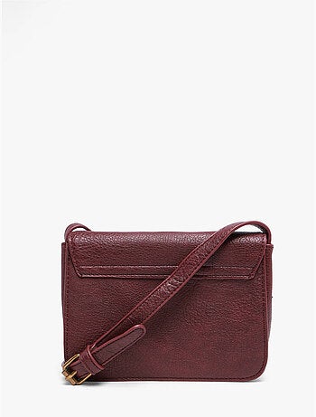 Sac bandoulière sangle mandoline toile enduite