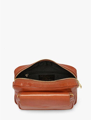 Sac bandoulière shiny sauvage cuir milano cuir de vachette