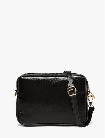 Sac bandoulière shiny sauvage cuir milano cuir de vachette