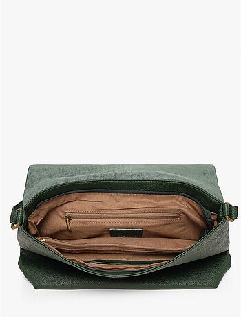 Sac bandoulière soft mandoline toile enduite