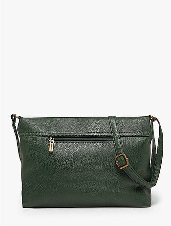 Sac bandoulière soft mandoline toile enduite