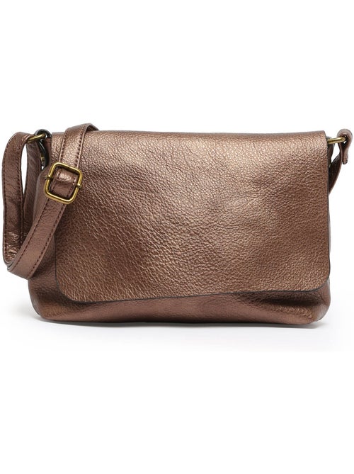 Sac bandoulière soft mandoline toile enduite - Kiabi Sac bandoulière soft mandoline toile enduite - Kiabi