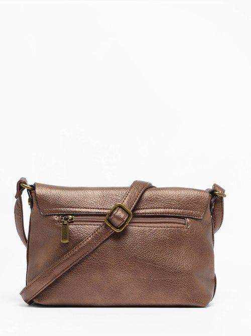 Sac bandoulière soft mandoline toile enduite - Kiabi Sac bandoulière soft mandoline toile enduite - Kiabi