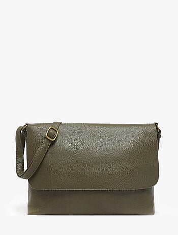 Sac bandoulière soft mandoline toile enduite