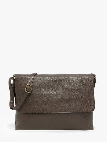 Sac bandoulière soft mandoline toile enduite