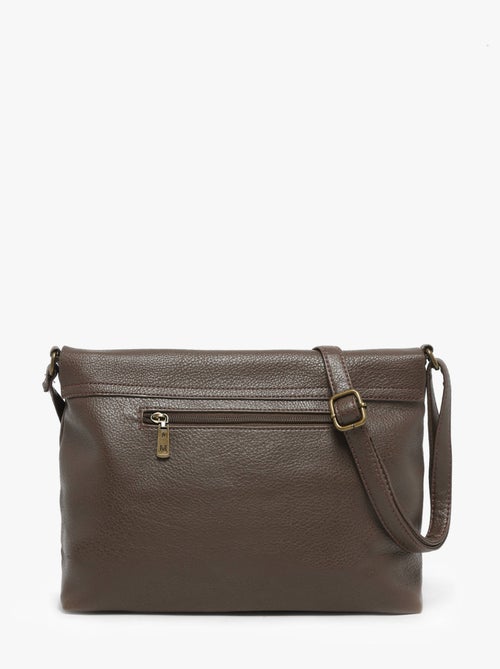 Sac bandoulière soft mandoline toile enduite - Kiabi Sac bandoulière soft mandoline toile enduite - Kiabi