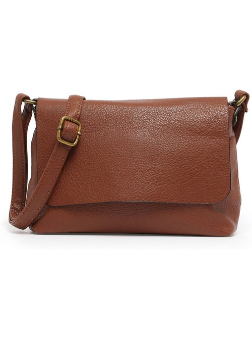 Sac bandoulière soft mandoline toile enduite - Kiabi Sac bandoulière soft mandoline toile enduite - Kiabi