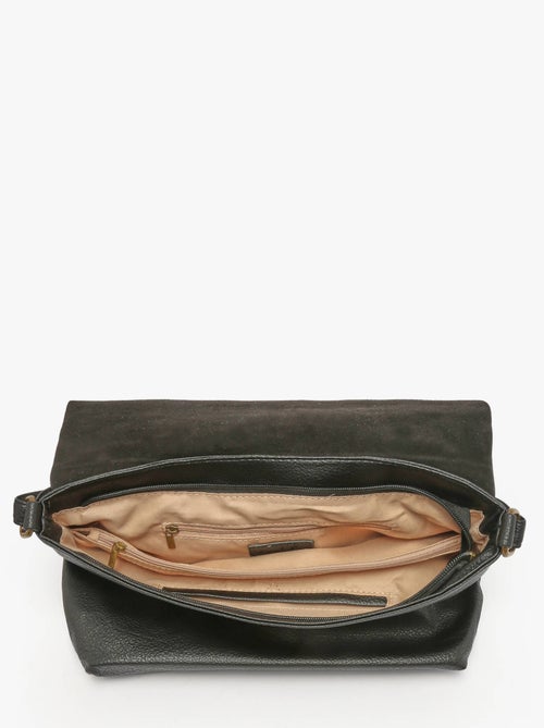 Sac bandoulière soft mandoline toile enduite - Kiabi Sac bandoulière soft mandoline toile enduite - Kiabi