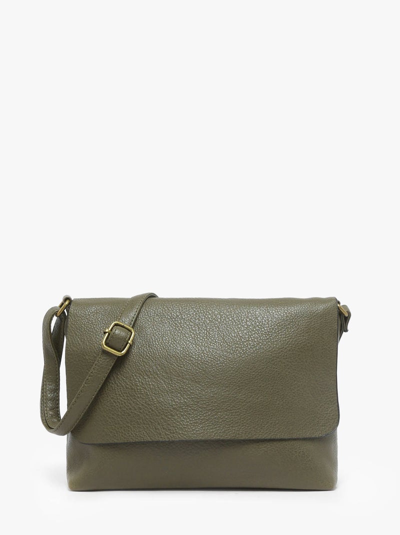 Sac Bandoulière Soft Miniprix Toile Enduite Kaki - Kiabi