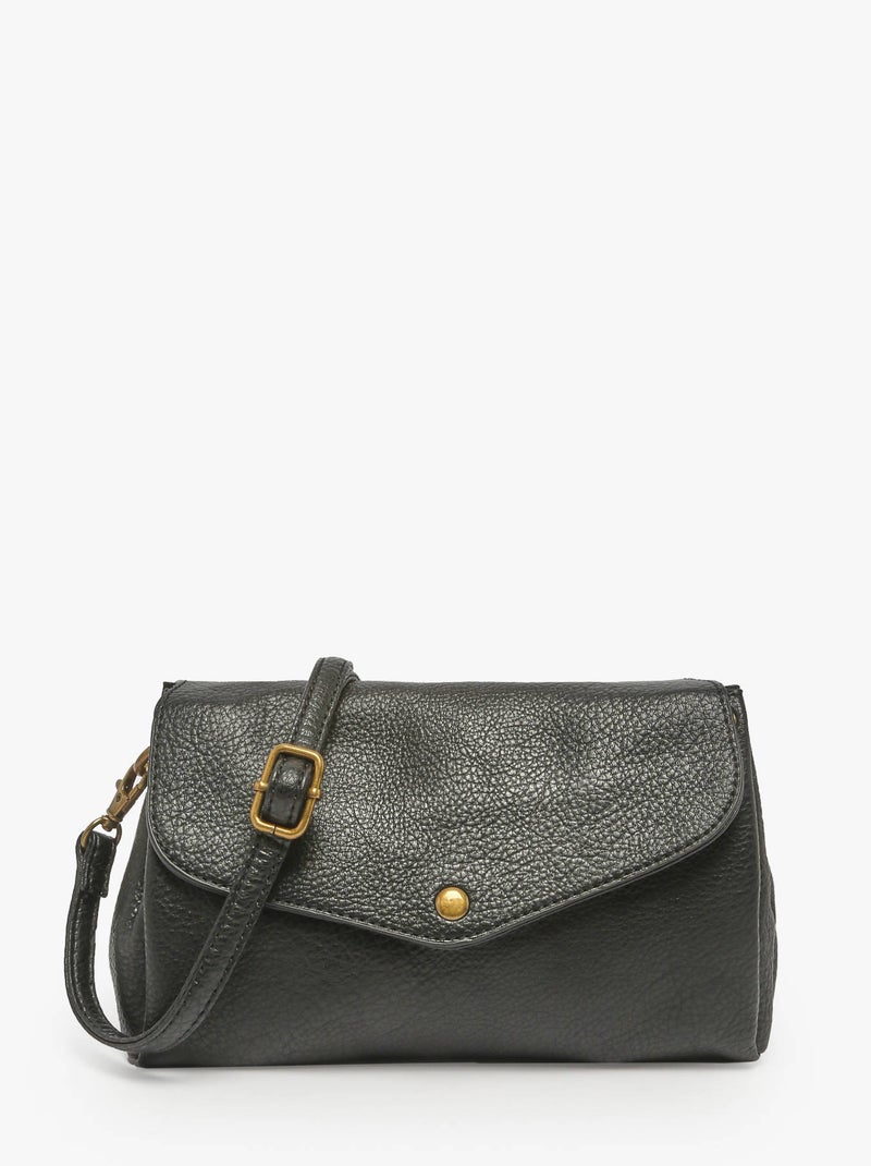 Sac Bandoulière Soft Miniprix Toile Enduite Noir - Kiabi