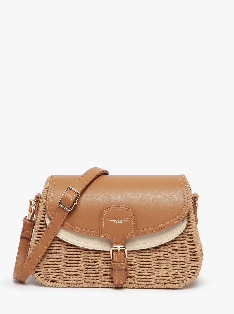 Sac Bandoulière St Tropez Miniprix Synthetique Marron/Moka/Blush Beige - Kiabi