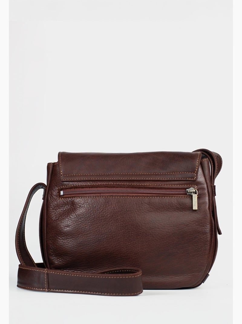 Sac bandouliere Stalric Charlotte Cognac - Kiabi