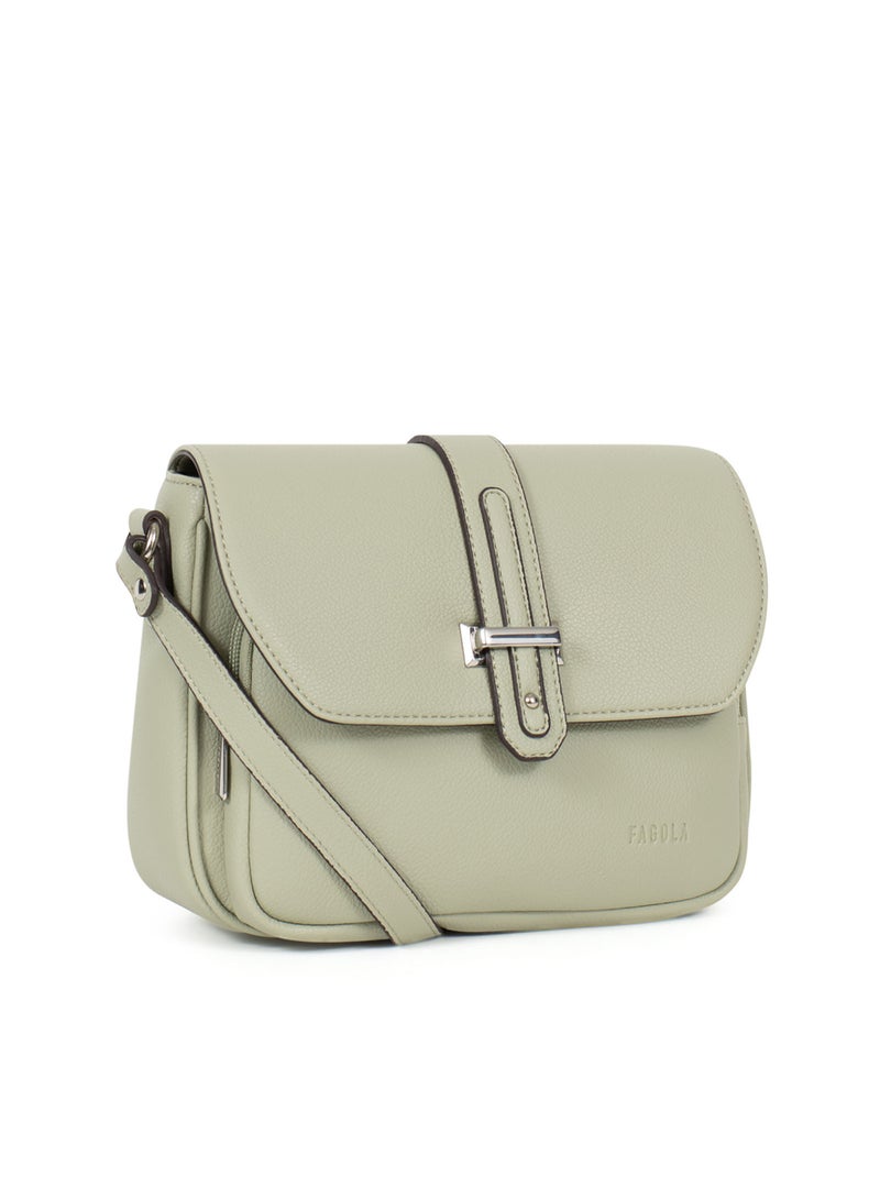 Sac bandoulière  stella | fagola Bleu aqua - Kiabi
