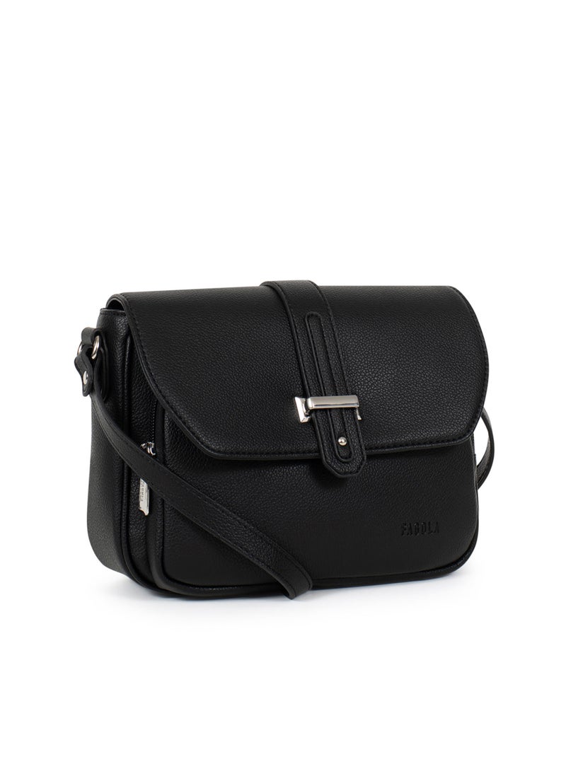 Sac bandoulière  stella | fagola Noir - Kiabi