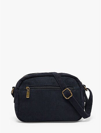 Sac bandoulière studs mandoline toile enduite